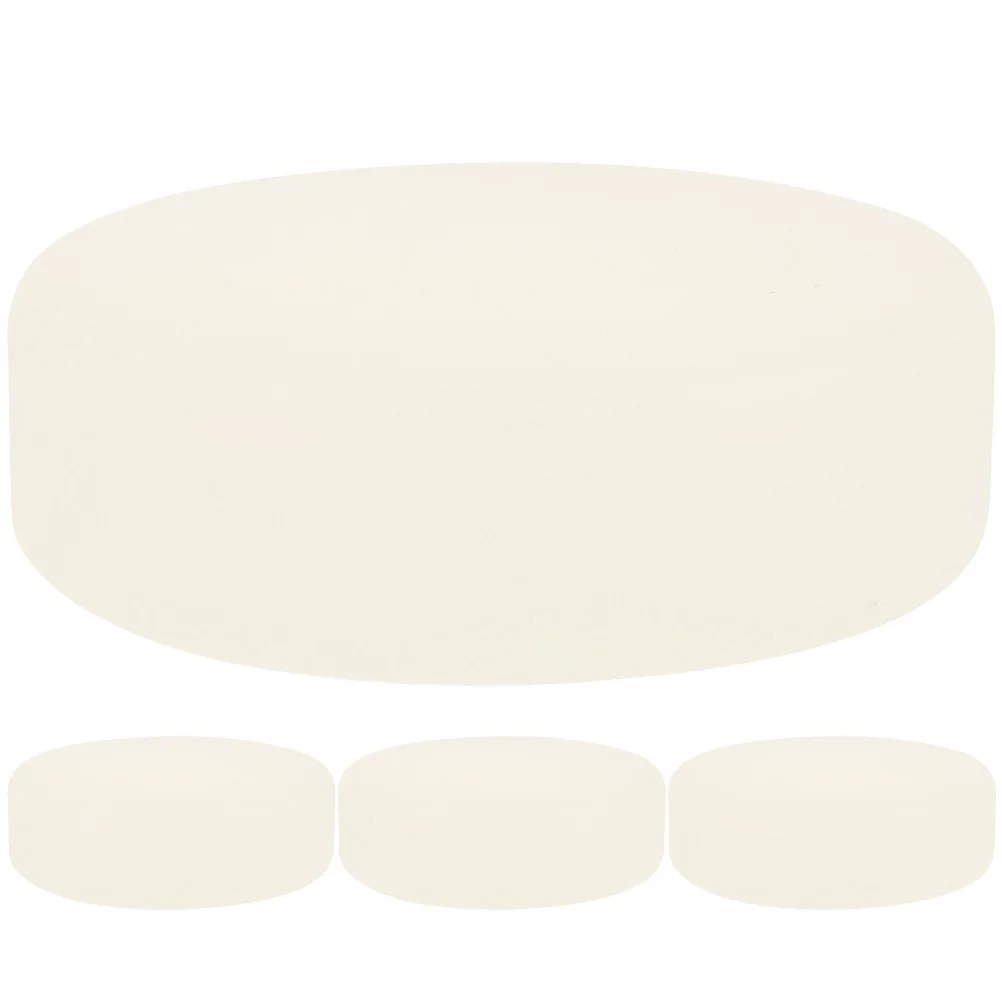 4-delige Glow in The Dark Pucks Gloeiende ijshockey Glow-in-the-dark beige oefenbenodigdheden