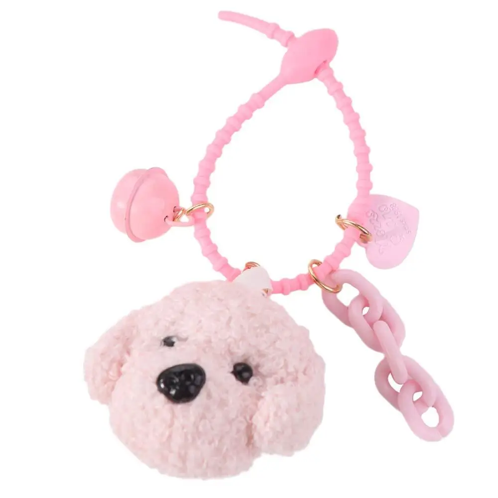 

Couple Gift Stuffed Animals Dog Keychain Pet Lovers Bag Charm Dog Plush Key Rings Poodle Kawaii Dog Pendant DIY Accessories