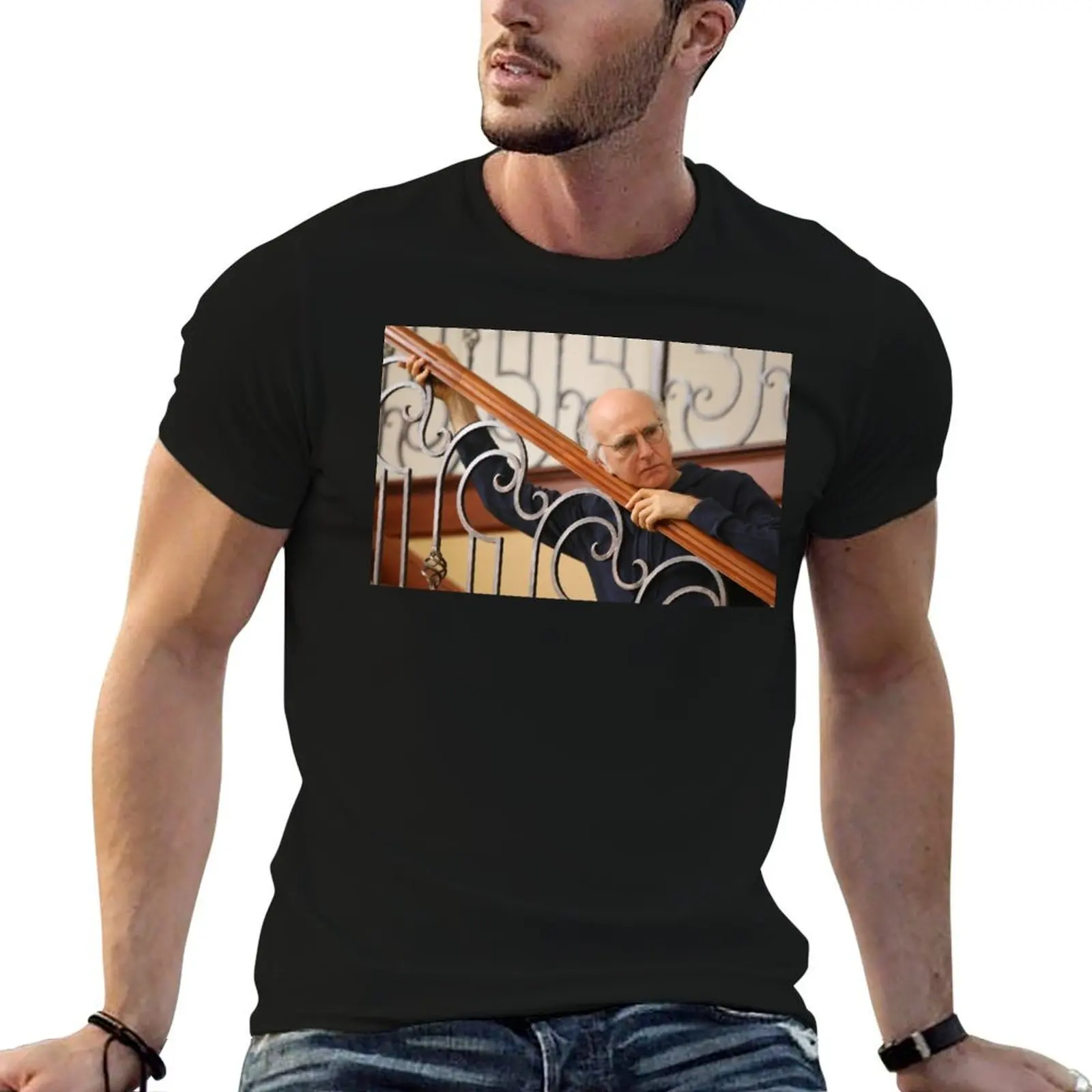 Curb your larry david T-Shirt clothes graphic tee shirt mens t shirts