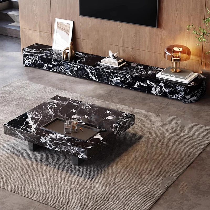 Unique Standing Side Table Minimalist Computer Service Industrial Coffee Table Luxury Bedroom Mesa Auxiliar Salon Furniture