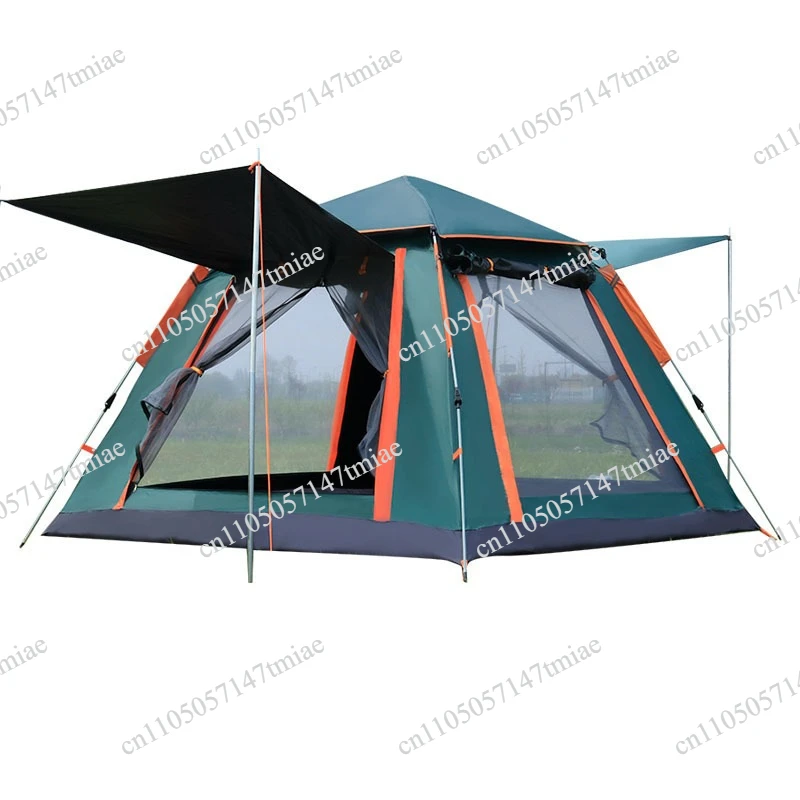 

Automatic Cloud Ash Push-pull Four-sided Tent Outdoor Camping Rainproof Mosquito-proof Beach Park Four-sided Tent