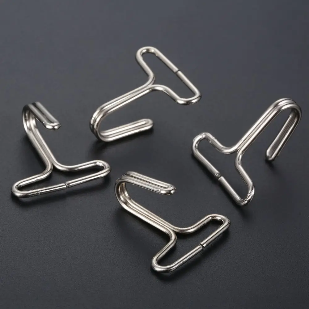 Metal DIY Shower Curtain Triangle Straps Fastener Car Seat Accessorie Car Seat Cushion Hook Auto Parts Hanging Buckles S Hooks