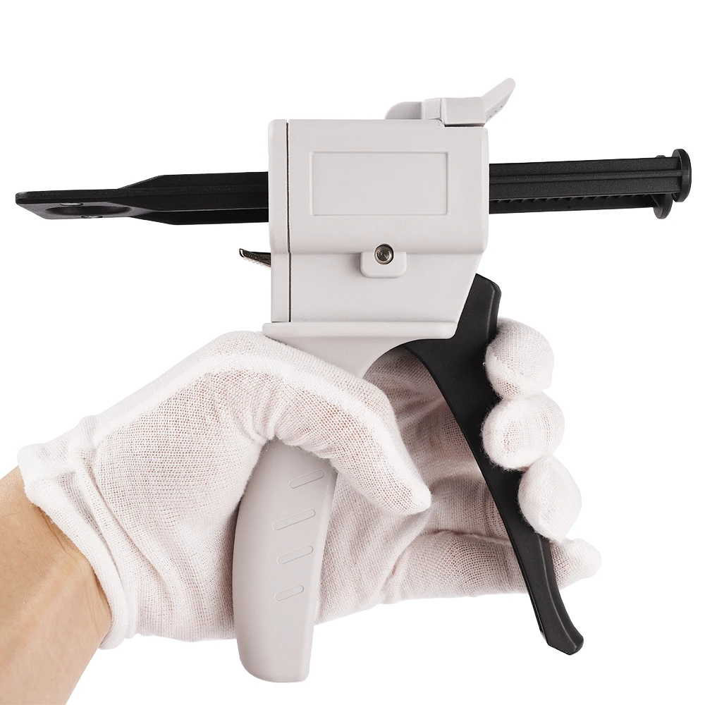 Imagem -02 - Epoxy Glue Gun Impression Mixing Dispensing Gun Adequado para 4:1 10 ab Cartuchos Duplos 50ml 75ml ab