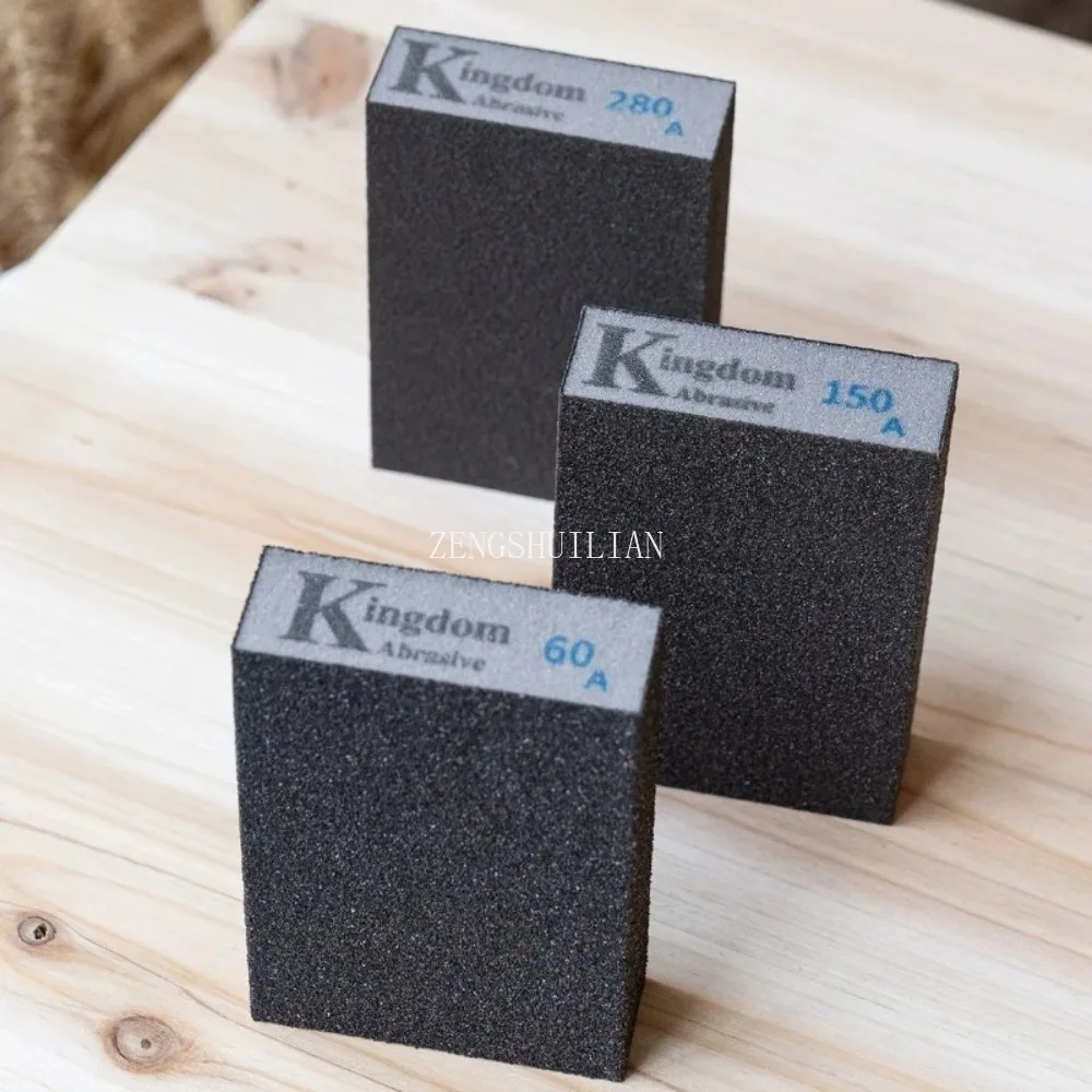 10pcs:Sponge Removing Rust Carborundum Eraser Cleaning Brush Descaling Clean Rub Cooktop Pot Kitchen Sponge Tools 100x70x26mm