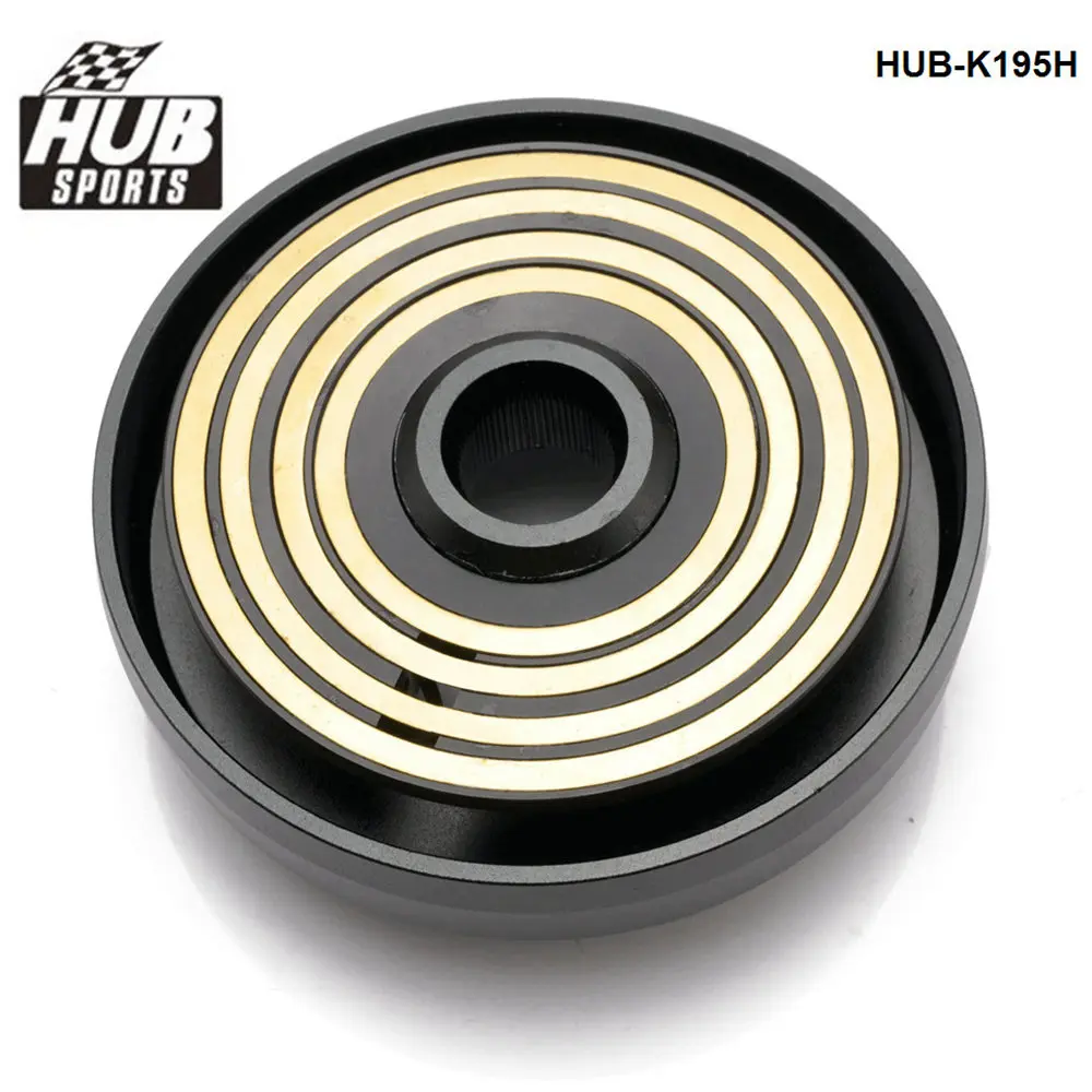 HUB sports Aluminum Steering Wheel Short Hub Adapter Boss Kit For Mercedes Benz W123 W124 W126 190E HUB-K195H