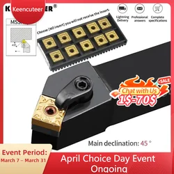 1pc MSSNR1616H12 MSSNR2020K12 MSSNR2525M12 tokarka do metalu uchwyt na narzędzia tokarski zewnętrzne węglika SNMG wkładki z węglików spiekanych MSSNR narzędzia tokarskie zestaw