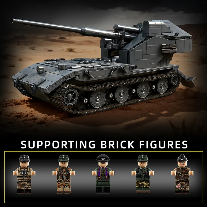 

Новый 97017 2036 шт. Ww2 военный E100WT транспортный автомобиль строительные блоки модель танка кирпичи сборка игрушек для мальчиков подарок на день рождения