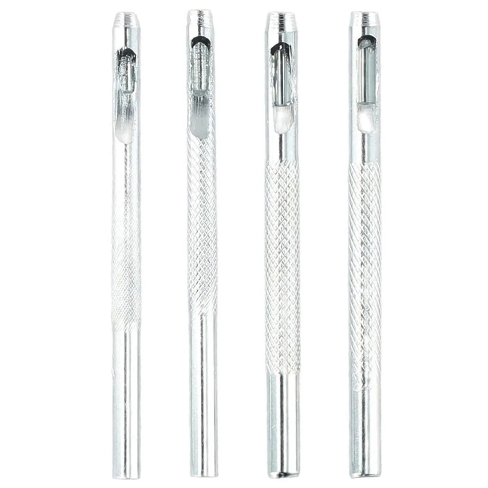 4-częściowy zestaw 4 sztuk/partia skórzany perforator skórzany pasek perforator pas igłowy perforator dziurkacz okrągły otwór 2.5mm 3.0mm 3.5mm 4.0mm