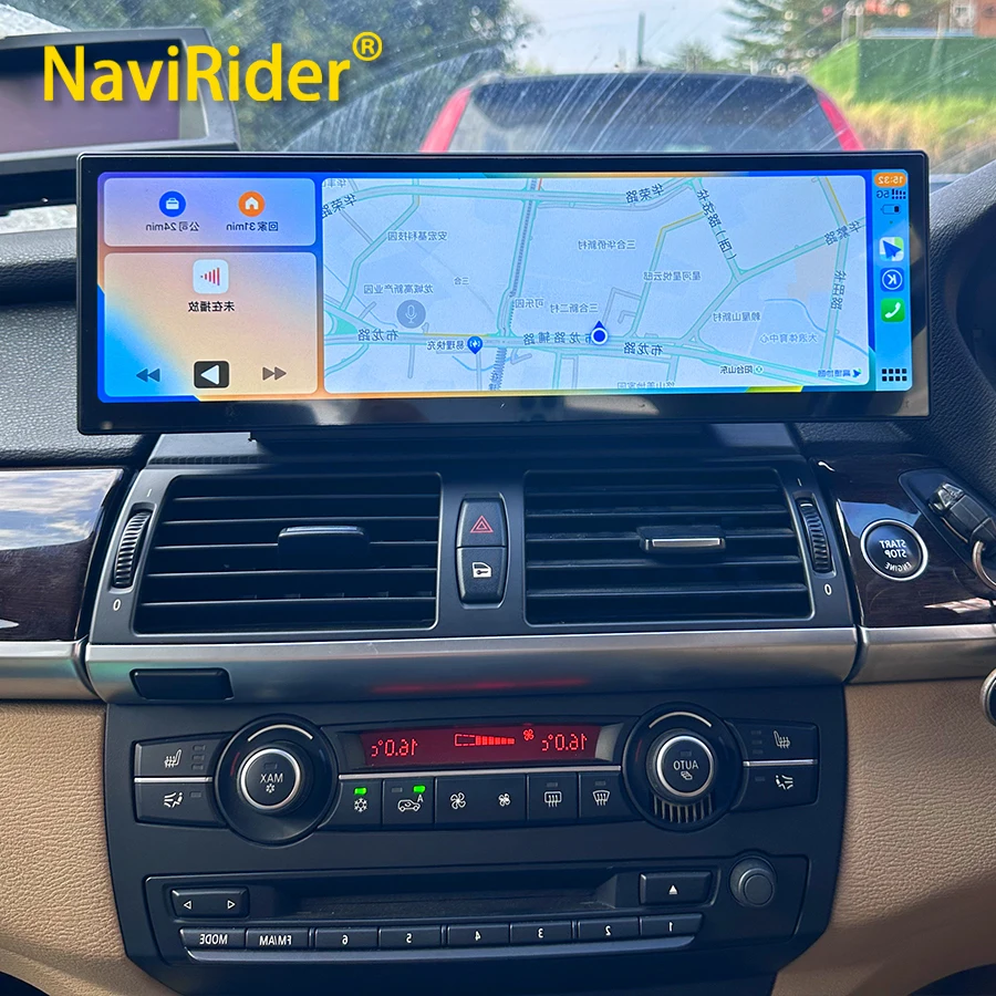 RHD 14.9/15.8inch Car Video Players Multimedia Screen For BMW X5 X6  E70 E71 2007-2013 CCC CIC Carplay Stereo GPS Navigation