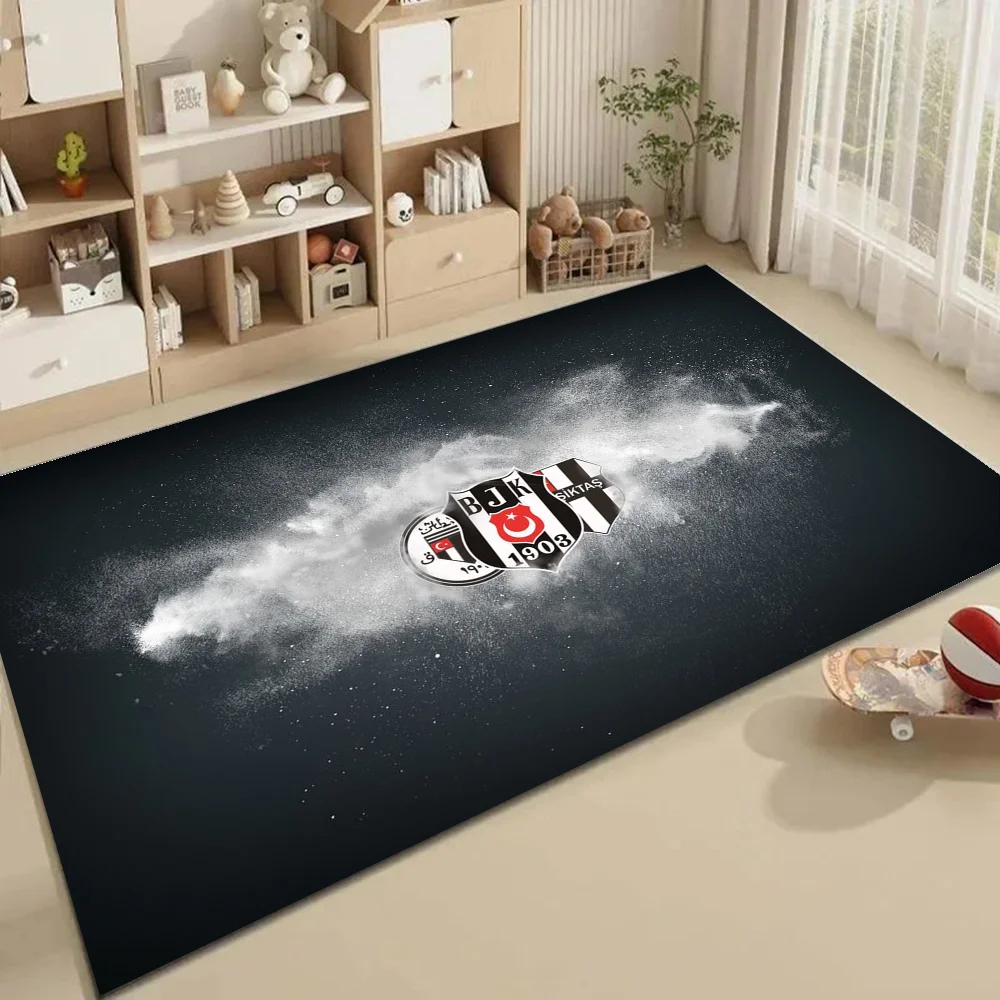 

1pc Fashion Besiktas BJK Bathroom Absorbent Mats Anti-Slip Mats Home Decor Supplies Carpets Home Kitchen Floor Mats