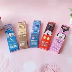 1/6/12 pencil Disney Cartoon HB Pencil with Eraser Mickey Minnie Stitch Painting Pencil Learning Education Stationery Child Gift