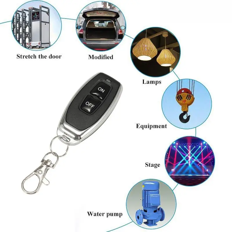 433MHZ Copy Remote Control Auto 2 Channe Code Garage Gate Door Opener Remote Control Duplicator Cloning Code Car Key