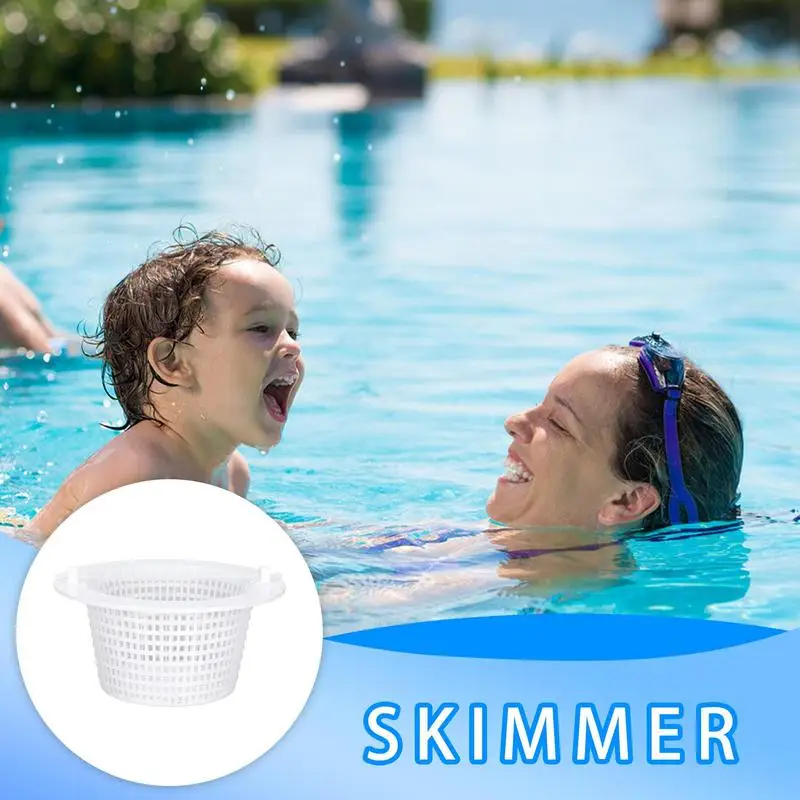 

Pool Skimmer Basket Pool Filter Basket Floating Stain Leaves Debris Remov Water Maintenance Tool For Commercial Residential