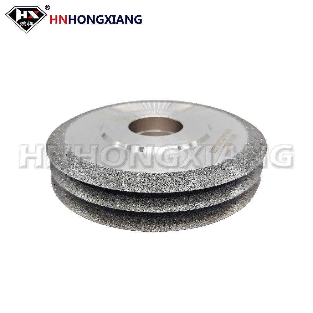 Diamond Grinding Wheel 1V1 Double Sided SDC Circl 45° 60° 90° Sharpener Disc Carbide Metal Tungsten Steel Milling Cuting Stone