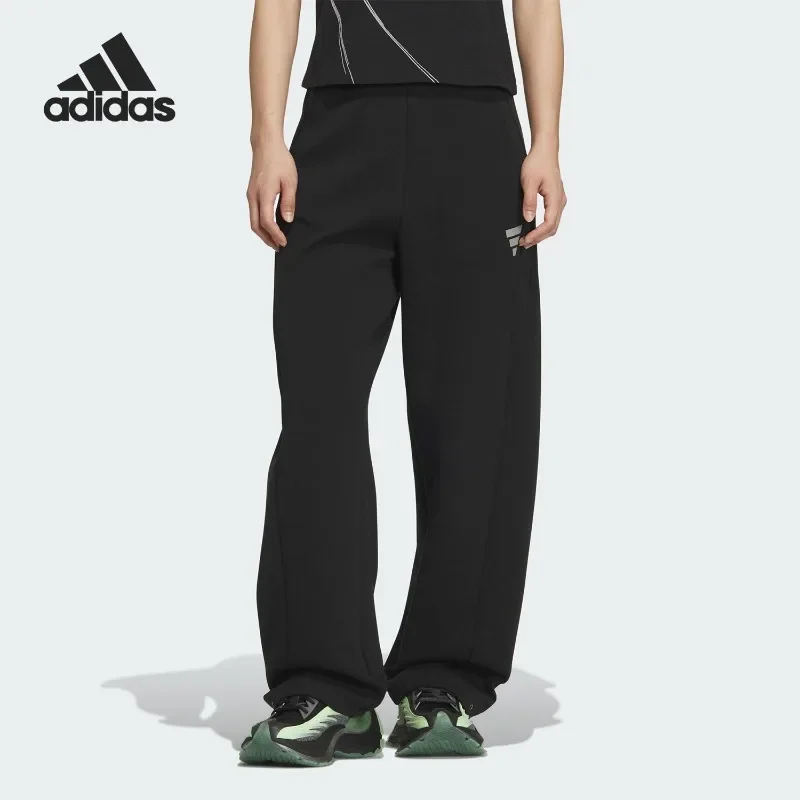 Adidas Four Seasons Women's Loose Trousers, FOS W DK PNT1 Knitted Pants for Women Commute & Training KS0068