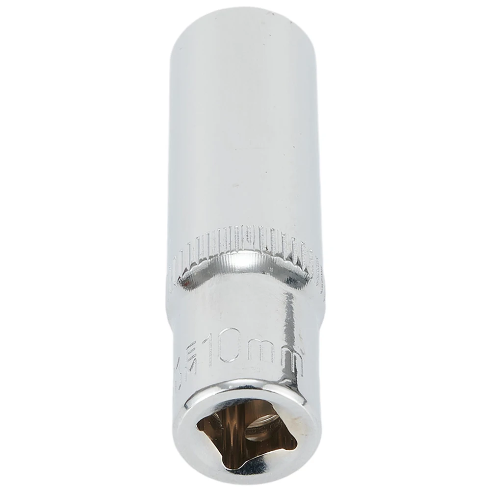 1PC 4-14mm  Deep Socket Adapter 1/4inch Hex  Socket Wrench Heads Ratchet Hex  Socket Sleeve Nozzles Nut Driver  Bit Hand Tools