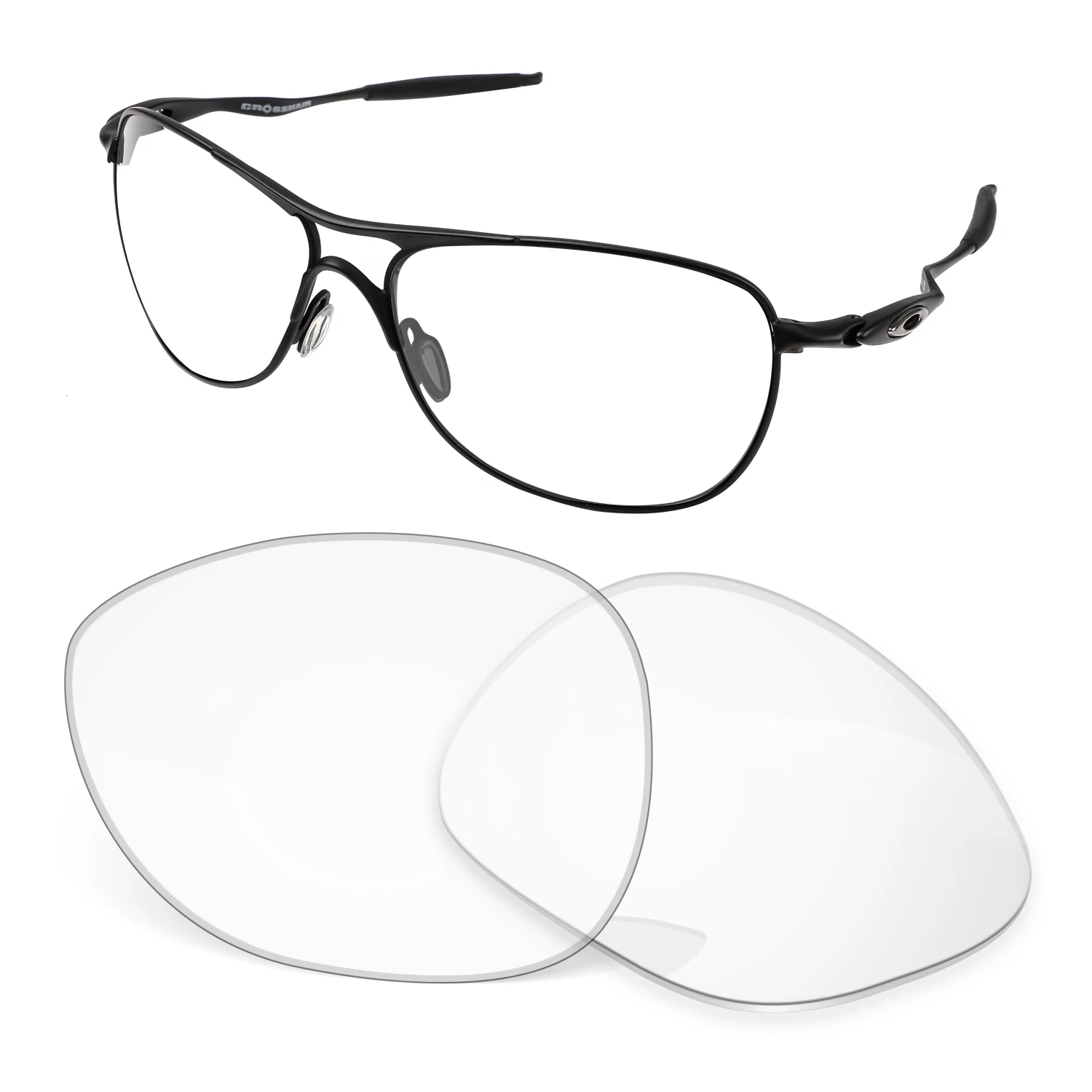 Thickness of 1.5MM Polarized Replacement Lenses for Oakley Crosshair New 2012 OO4060 Sunglasses-Multi Colors