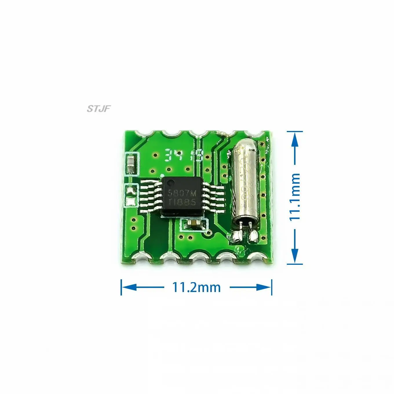 10 pcs/lot FM Stéréo Radio Tech RDA5807M Sans Fil Tech Profor RRD-102V2.0