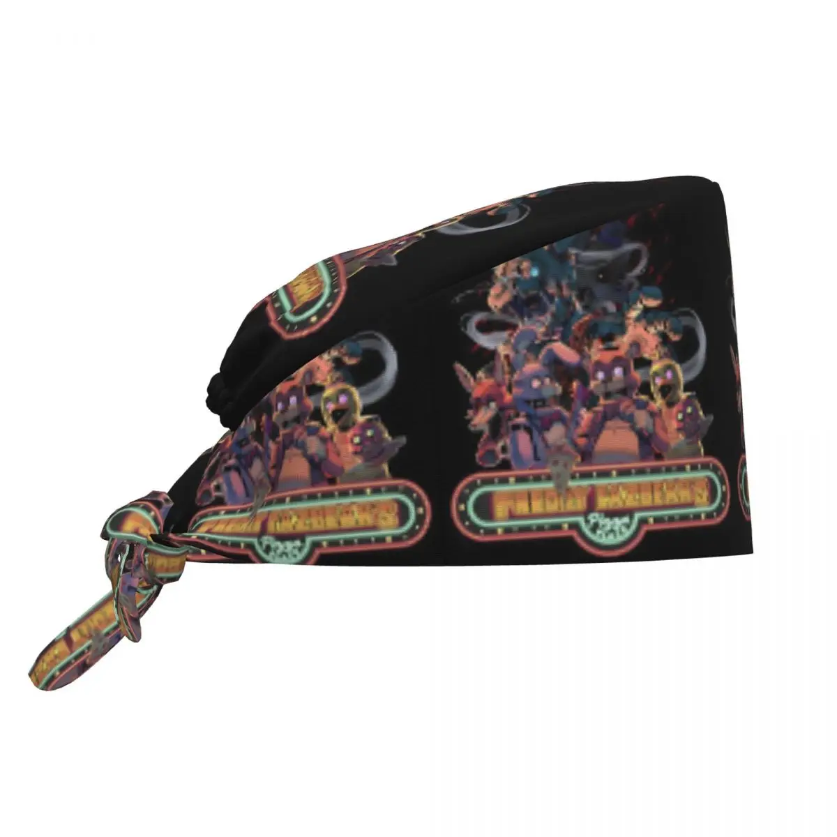 Gorro de Trabajo Ajustable con Resorte Personalizado de FNAF, Gorro de Mecánico, Gorro de Enfermera, Gorro de Doctor, Gorro de Cirujano para Enfermera