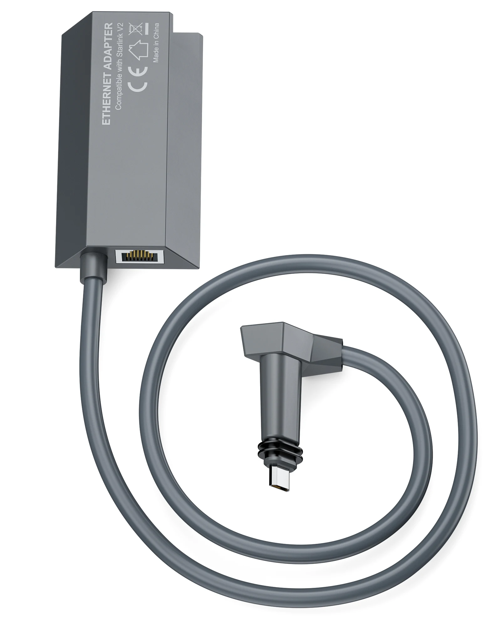 Ethernet-адаптер Starlink для Starlink Gen 2, гнездо RJ45, адаптер RJ45 для маршрутизатора, штекерный адаптер для Starlink Dish Satellite Internet V2