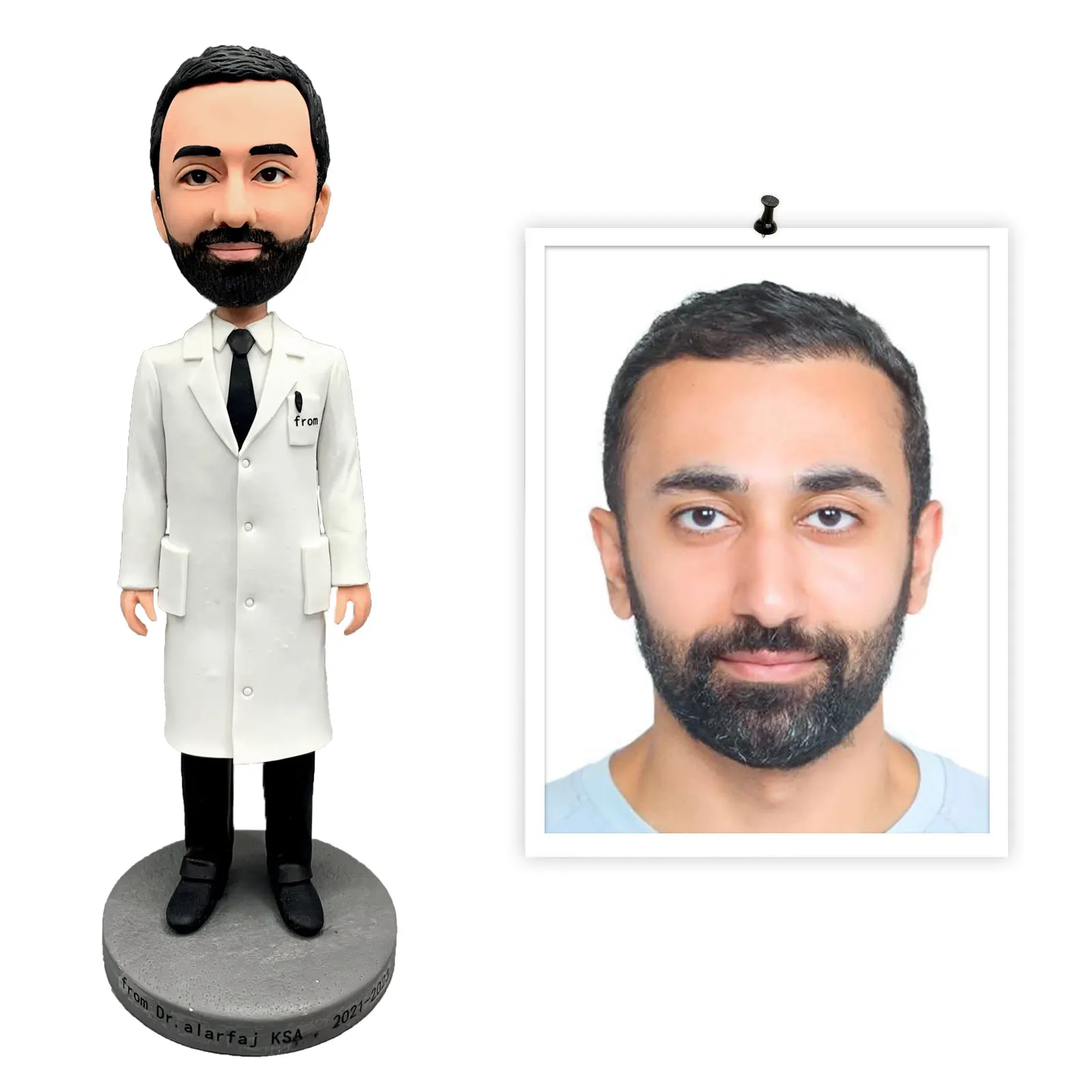 

Full Custom Bobblehead Doctor,Personalized Doctor Gifts Based on Your Photos,3D Figurine Maker Sculpture Dolls