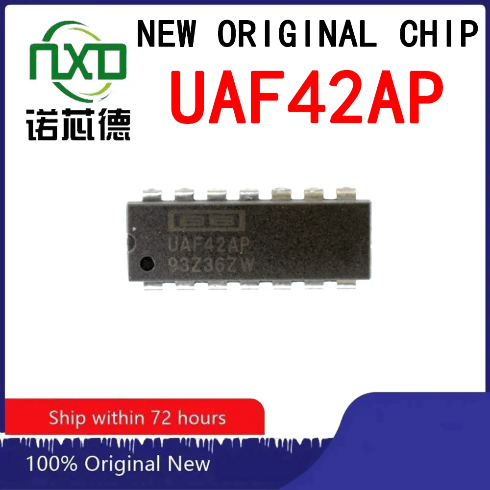 

5PCS/LOT UAF42AP UAF42 DIP-14Genuine Original Product TI/BB ADC/DAC - Dedicated Type Universal Active Filter