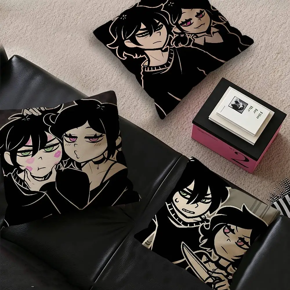 TCOA-The Coffin Of A-Andy And Leyley Personalized picture text home decorative pillows Household Gifts 45x45cm