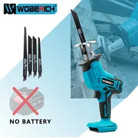 18V 3000rpm/min Cordless Electric Reciprocating Saw Variable Speed Metal Wood Cutting Tool Electric Saw for Makita 18V Battery