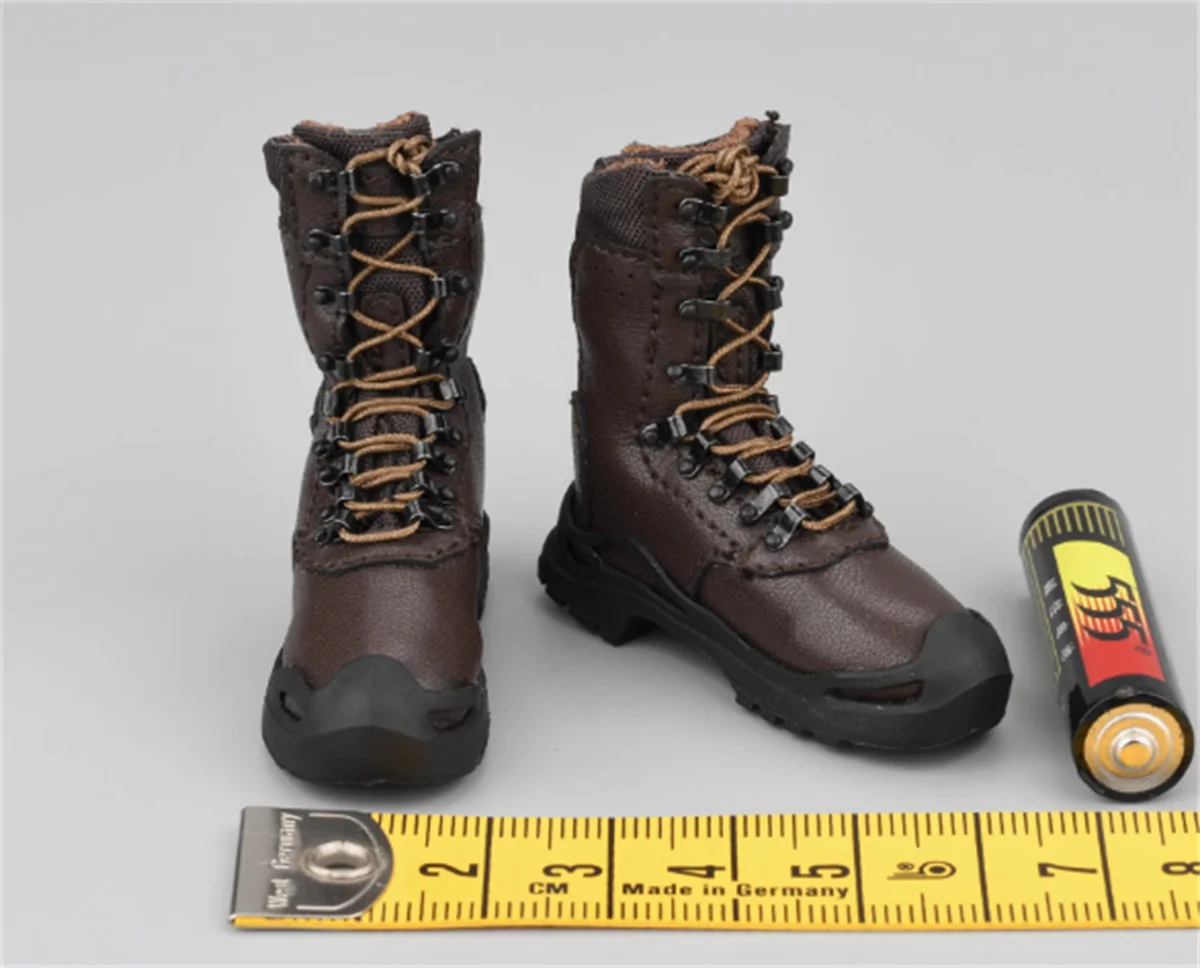 Botas de combate a escala 1/6, bandera 1:6 FS 73053, zapatos de soldado, juguetes aptos para figuras de acción de 12 ", muñecas de juguete