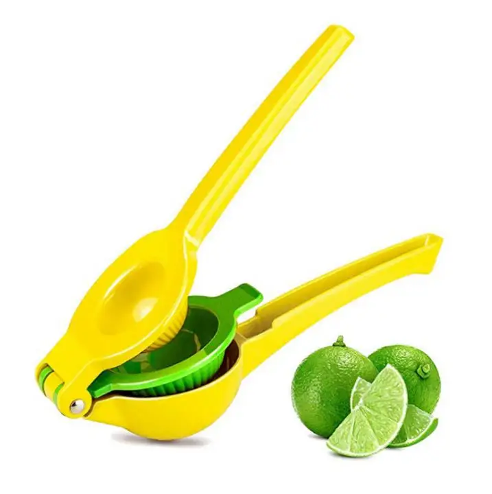 

Metal Lemon Squeezer Hend Held Juicer Double Bowl Lemon Lime Squeezer Manual Orange Citrus Press Juicer Squeeze Kitchen Tools SN