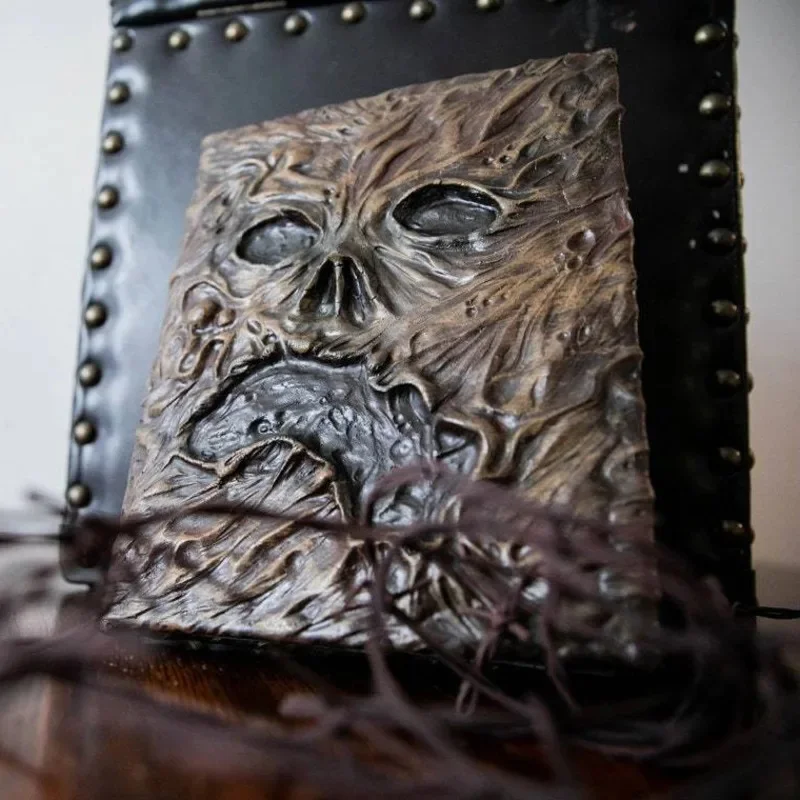 

New Death Book Decor Ornament Halloween Creative Horror Atmosphere Deco Prop Book Dark Magic Book Living Room Desktop Prop