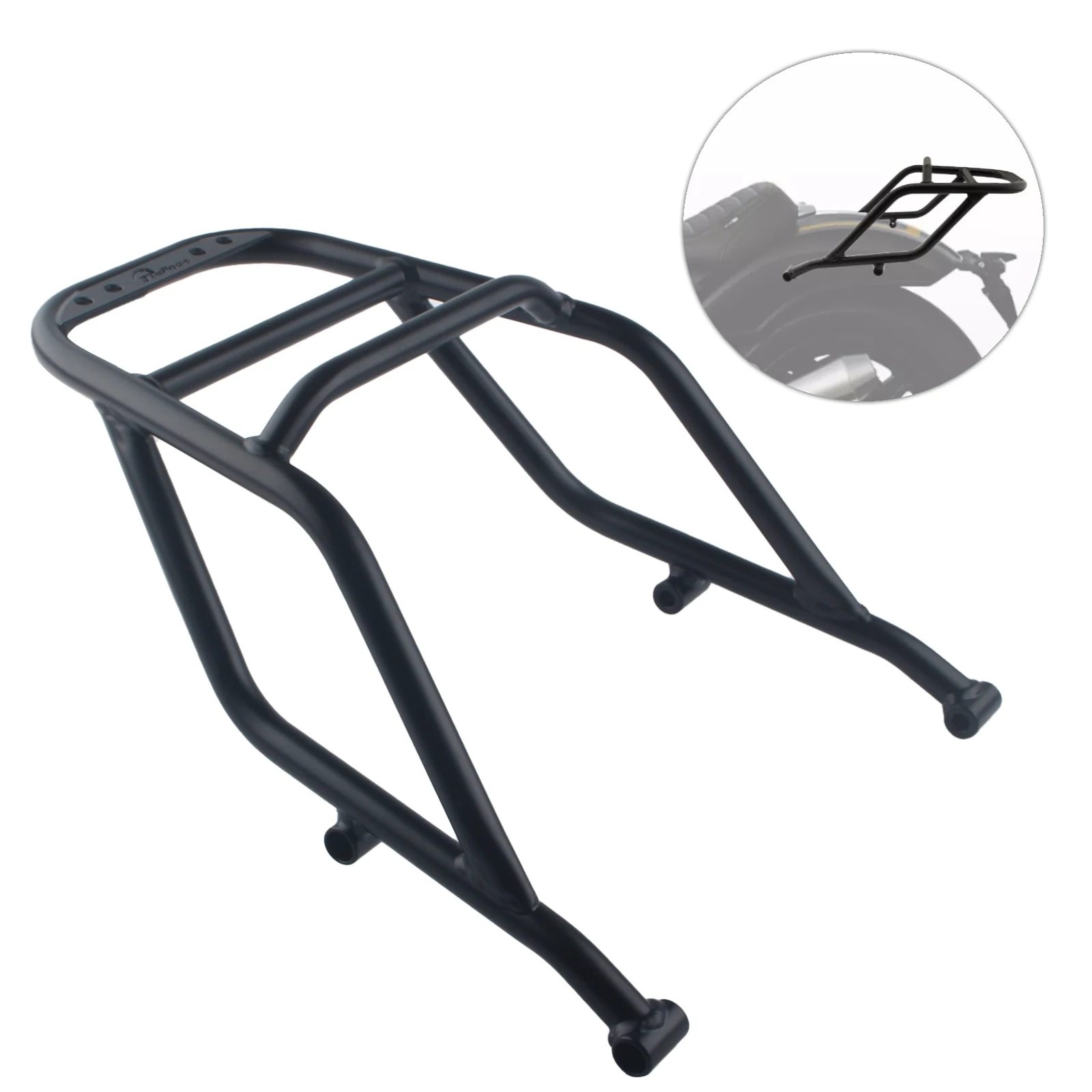 اكسسوارات الدراجات النارية حامل الحقائب مجلس قوس رف الأمتعة الخلفي لسيارات BMW R12 R 12 2024-2025 لا نسخة nineT