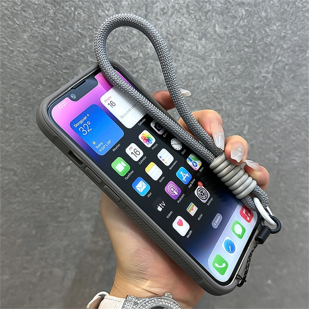 Acrylic Card Holder Clear Phone Case for iPhone 16 15 14 13 12 11 Pro Max Plus Hand Strap Camera Stand Bracket Shockproof Cover