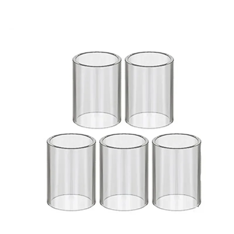 Tubo de vaso de vidrio recto para Cleito 3,5 ml, Cleito Pro 3ml, Cleito 120 4ML, Puxos 2ml, Nautilus 2S 2,6 ml, Nautilus 3 24mm, zelos 2,0, X30