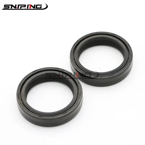 Imagen 2 del producto 43 52.9 11 pares de sello de aceite de amortiguador de horquilla delantera de motocicleta 43X52.9X11 para 200 390 RC 390 690 2010-2016