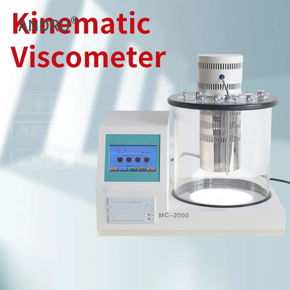 Viscosity Meter Automatic Kinematic  Tester Oil Diesel Lubricating  Petroleum Viscometer  Detection Instrument