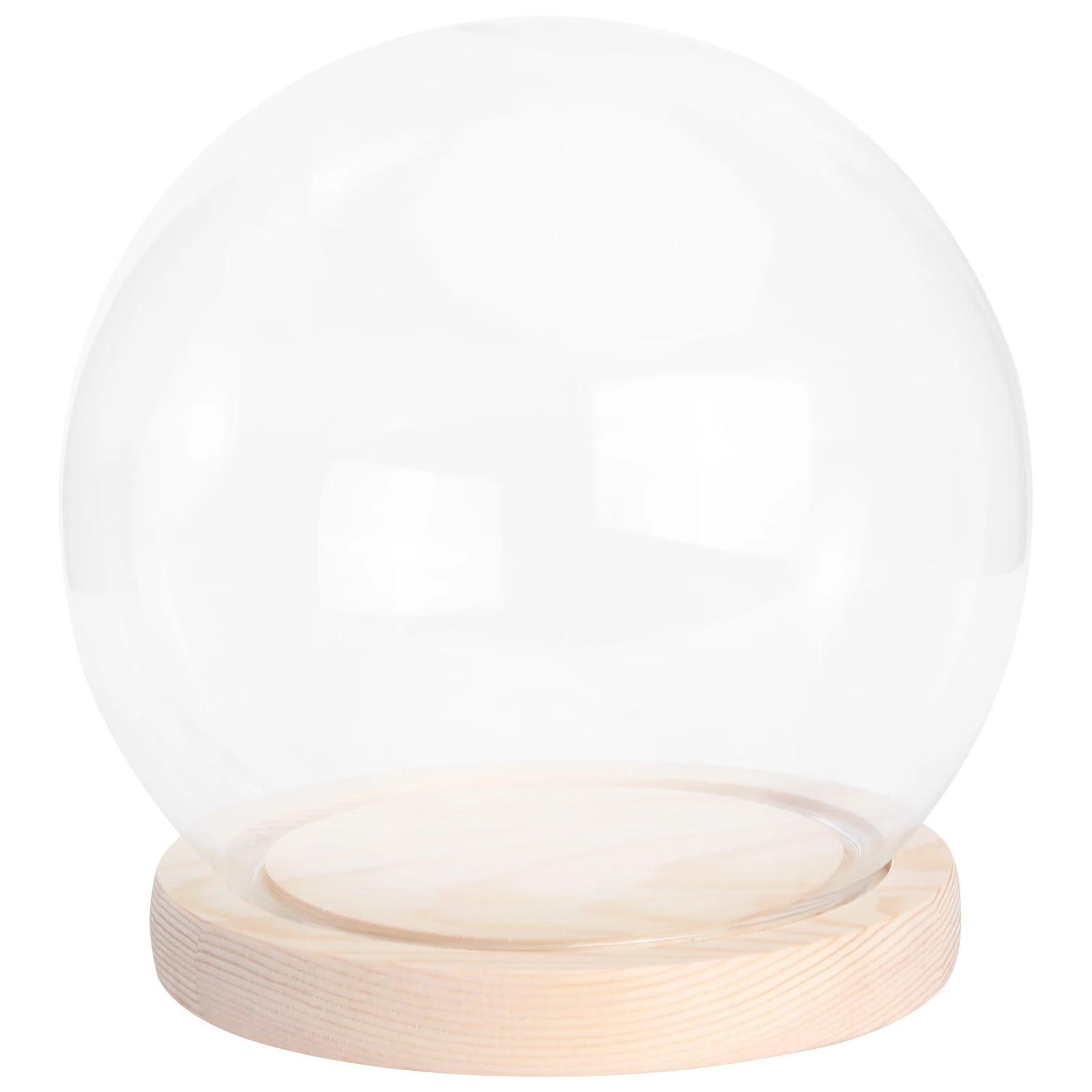 

Glass Cover Display Box Centerpiece Case Jar Dustproof Figurine for Figures Delicate Details