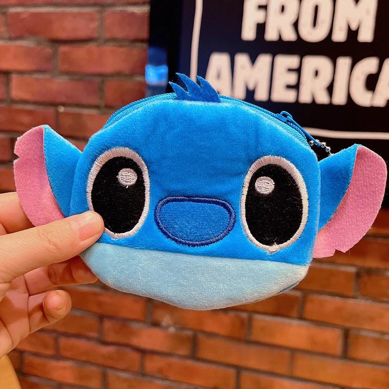 Anime Stitch Plush bag Girls Makeup bag Boys Pencil Box School  Cute Large Capacity Pencilcase Stationery School Supplies