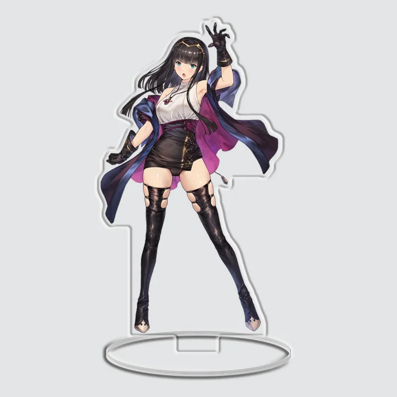 لعبة أنيمي Browndust2 حامل أكريليك Hikage Yumi Liberta Roxy Eris Goblin القاتل Orcbolg الشكل حامل لوحات الهدايا لعبة مزخرفة #5