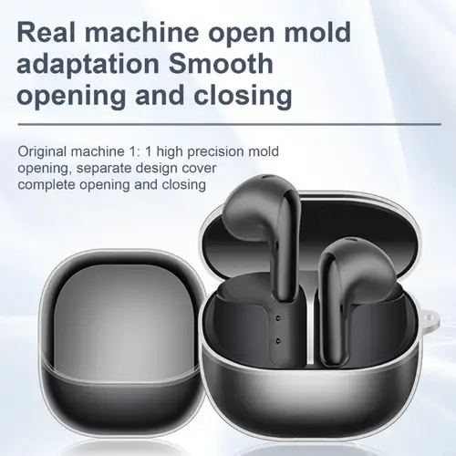 Funda para auriculares, funda protectora para Xiaomi Buds 5, funda para caja de carga de auriculares inalámbricos