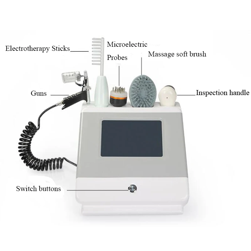 Portable hair analyzer BIO therapy hair loss treatment iris scanne hair growth machine