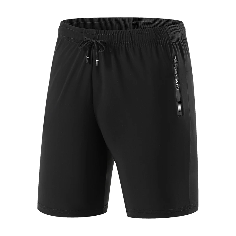 Pantalones cortos deportivos de verano para hombre, bermudas, pantalones cortos de Fitness para correr, pantalones cortos finos transpirables de