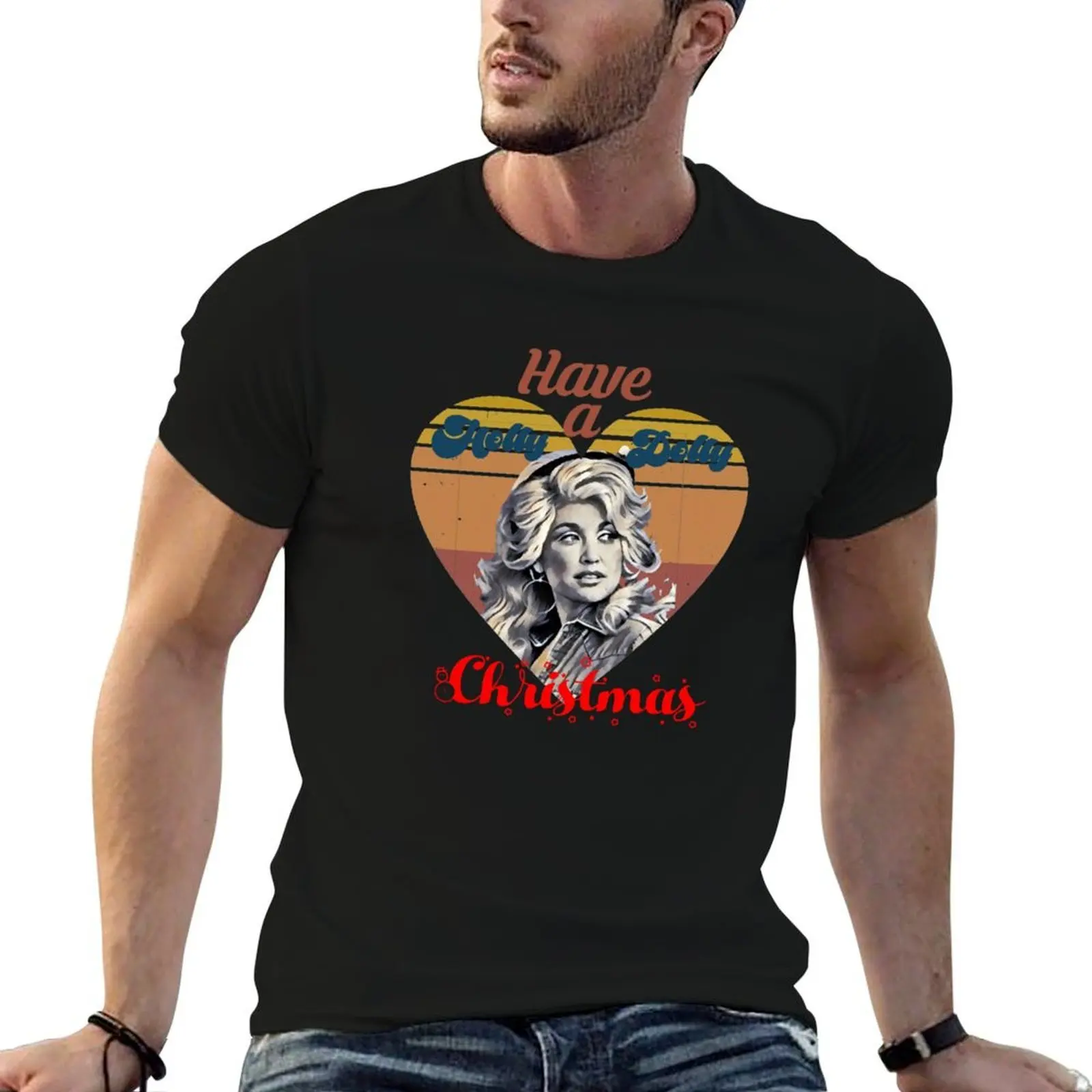 

t holly shirt #4 T-Shirt 100 christmas for man percent t personalised t dolly plain man cotton shirt a have shirt