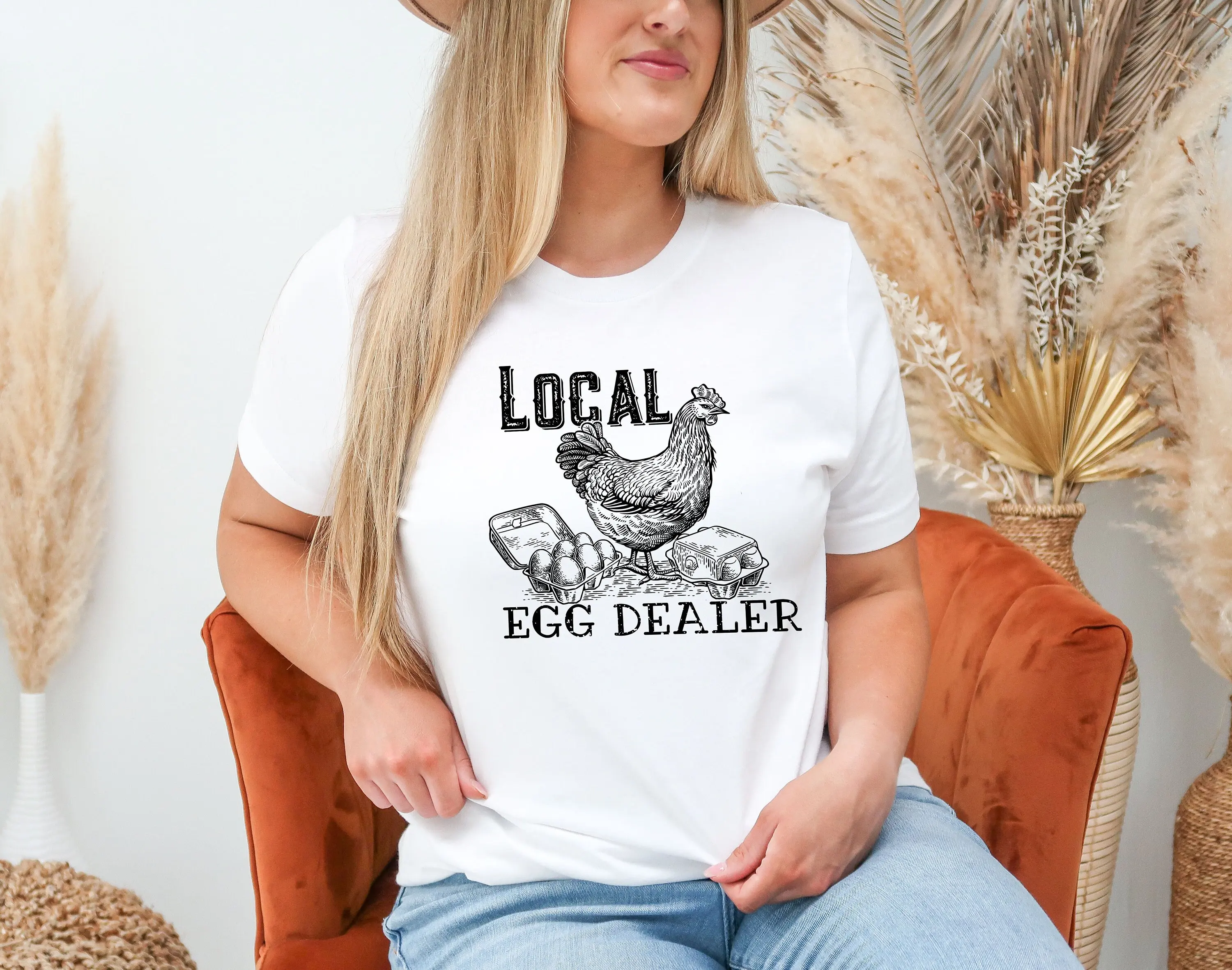 

Egg Dealer Easter T Shirt Local Christian Retro For Women Happy
