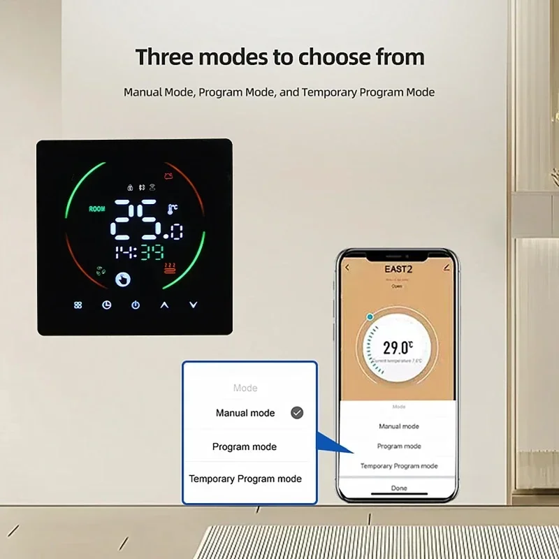 Termorregulador inteligente Tuya para hogar, termostato de suelo cálido con WIFI, calefacción eléctrica, controlador de temperatura de calor y agua, caldera de Gas TRV