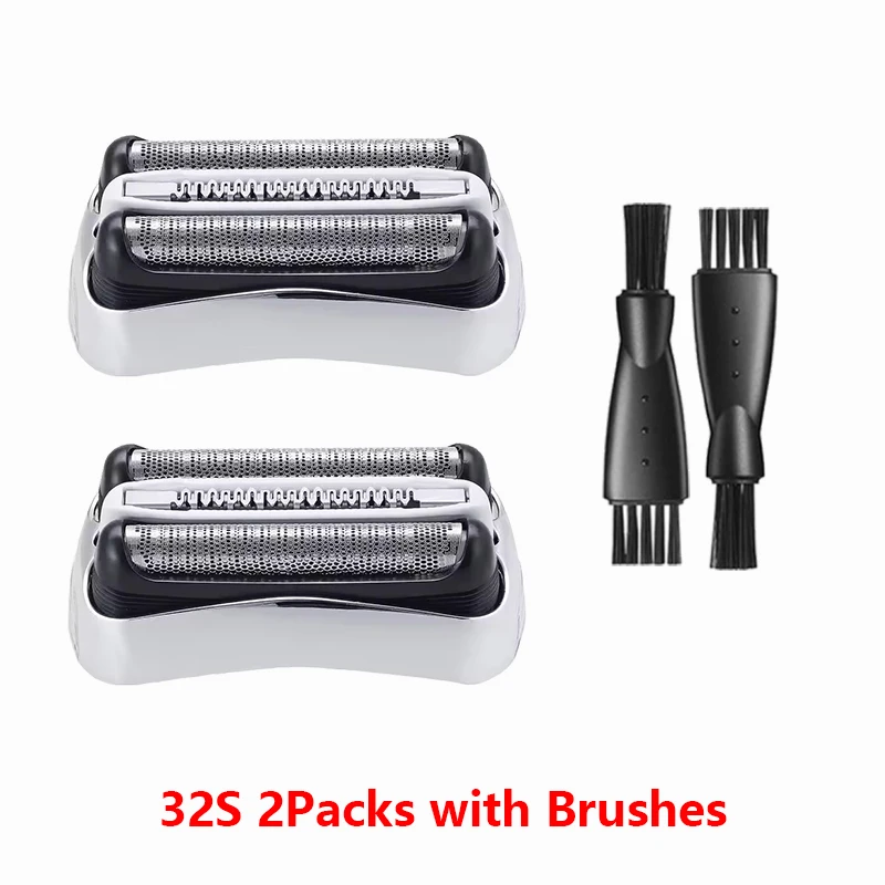 32B 32S Series 3 Replacement Head for Braun ProSkin Electric Shaver, Compatible with Braun Foil Shaver 3000s 3010s 3020s 3030s