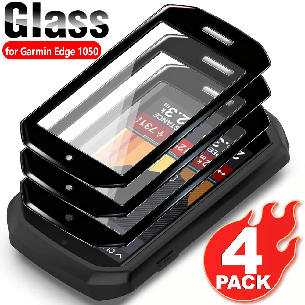 For Garmin Edge 1050 Tempered Glass Screen Protectors 9H Hardness Anti-scratch Shockproof Bubble-Free Films for Garmin Edge 1050