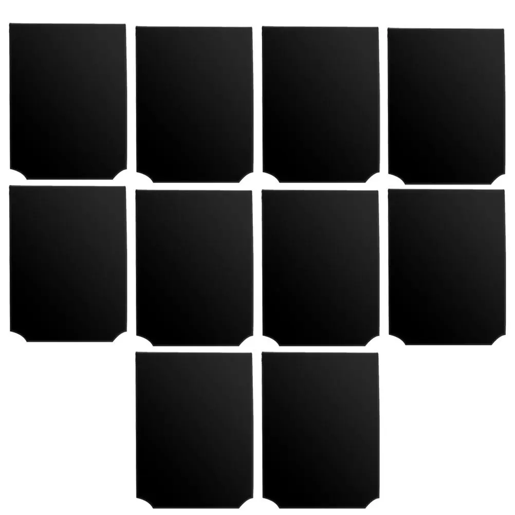 

10 шт. черных пластиковых зажимов для этикеток, съемные держатели для подвесных ярлыков, для организации хранения, ценников