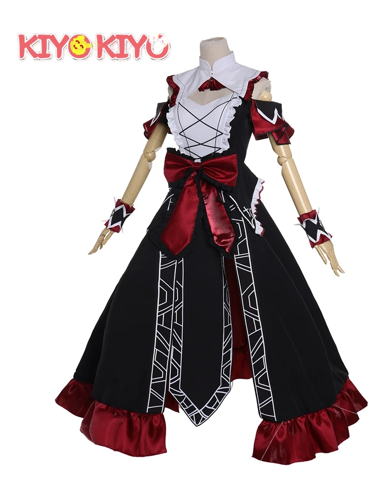 KIYO-KIYO Custom size link Anime DATE A LIVE Tokisaki Kurumi Cosplay Costume women dress