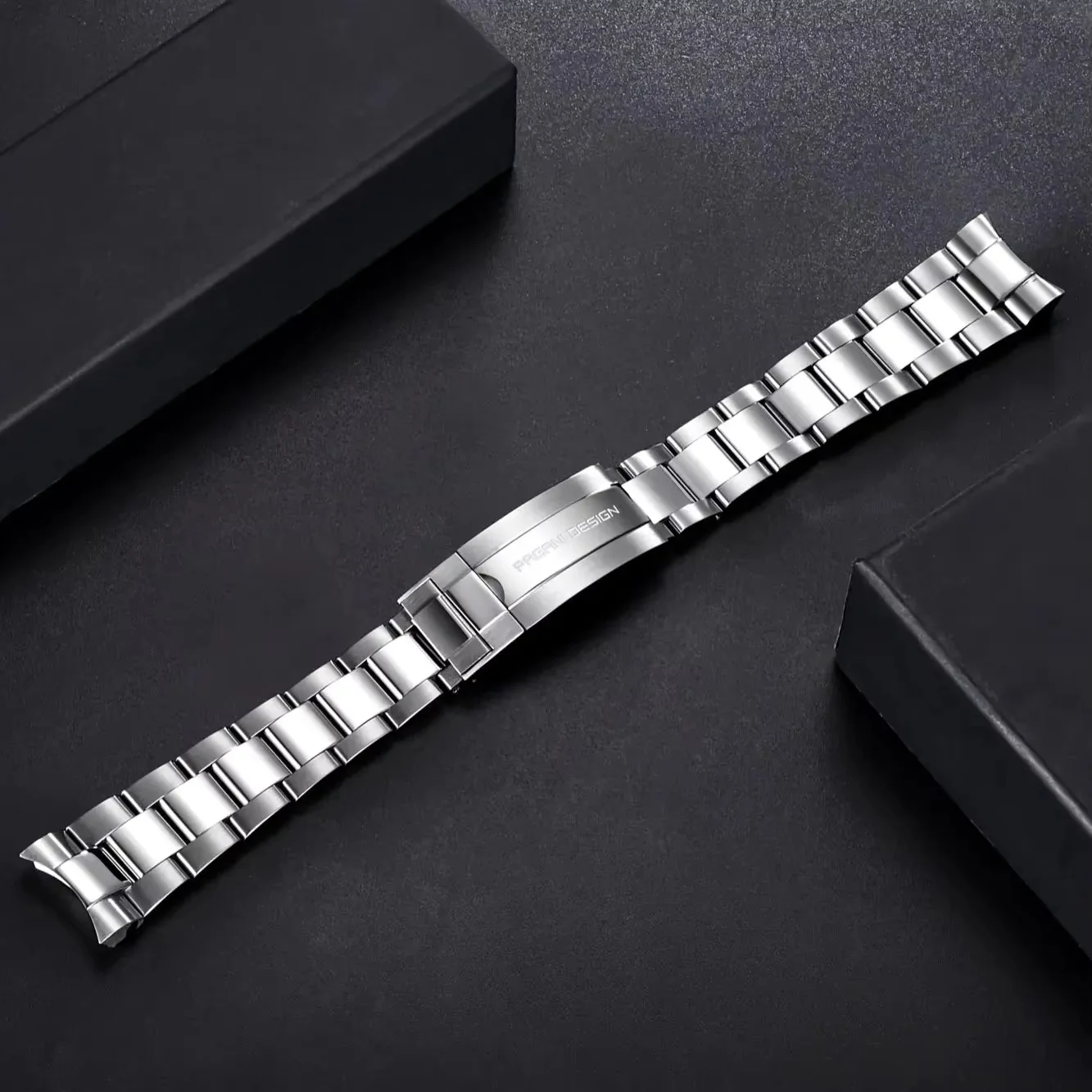PAGANI DESIGN Original For PD1661,PD1662.PD1651 Watch 316L Stainless Steel Band Strap Jubilee bracelet width 20MM, length 220MM